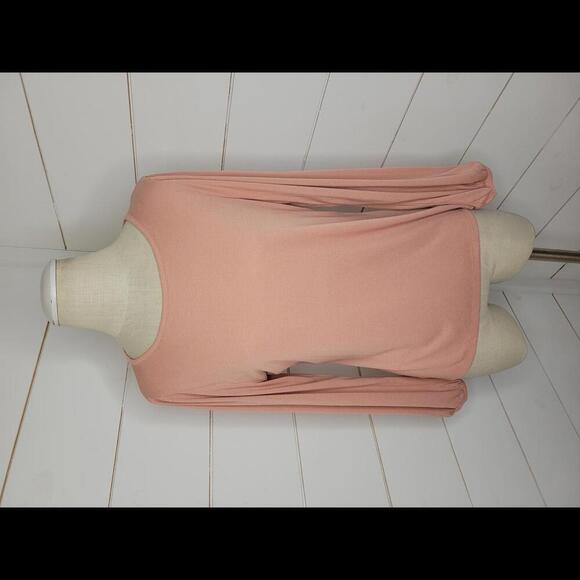 J Crew Medium Pink long puff sleeve shirt - Picture 1 of 5